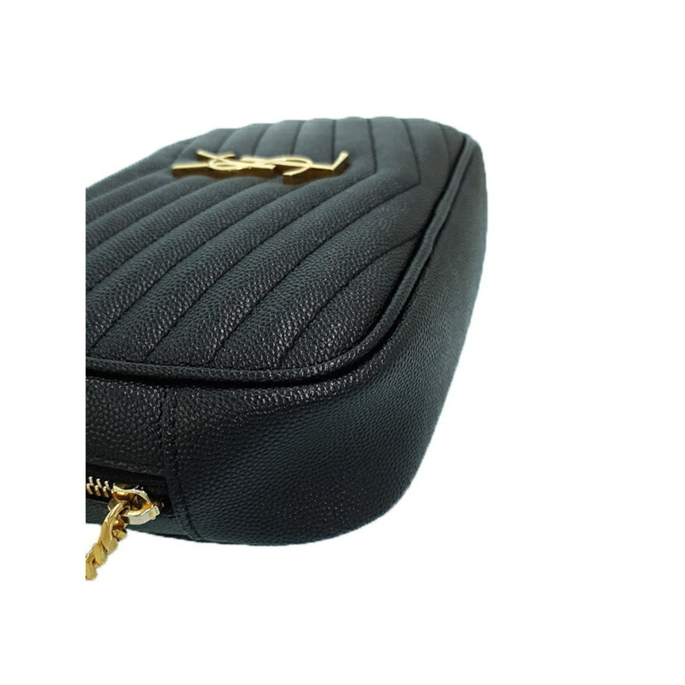 Saint Laurent Lou camera Chain bag grained matelasse calf leather - Picture 9 of 9